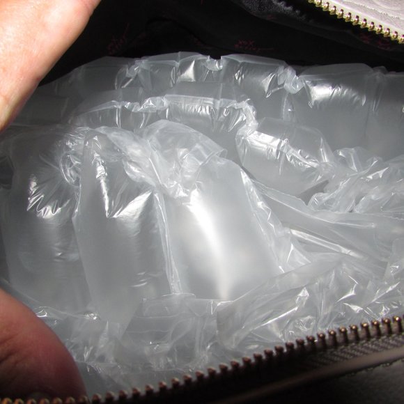 Betsey Johnson Skull Embossed XO Speedy Duffle Weekender Bag Gray New With Tags - Picture 2 of 6